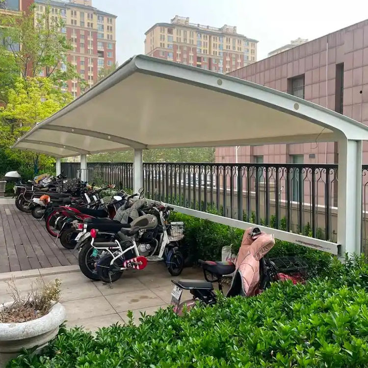 柘城县膜结构电动车棚