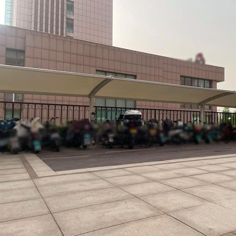 柘城县膜结构电动车棚